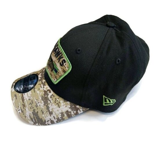 39Thirty New Era NFL Seattle Seahawks Fitted Hat Cap Salute To Service Size L-XL - Picture 5 of 7
